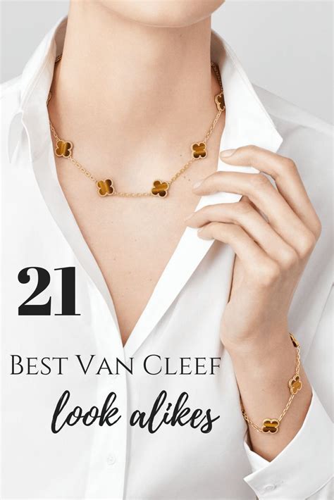 van cleef jewelry lookalikes